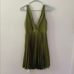 Abercrombie & Fitch Olive Green Cocktail Dress Size Small NWT